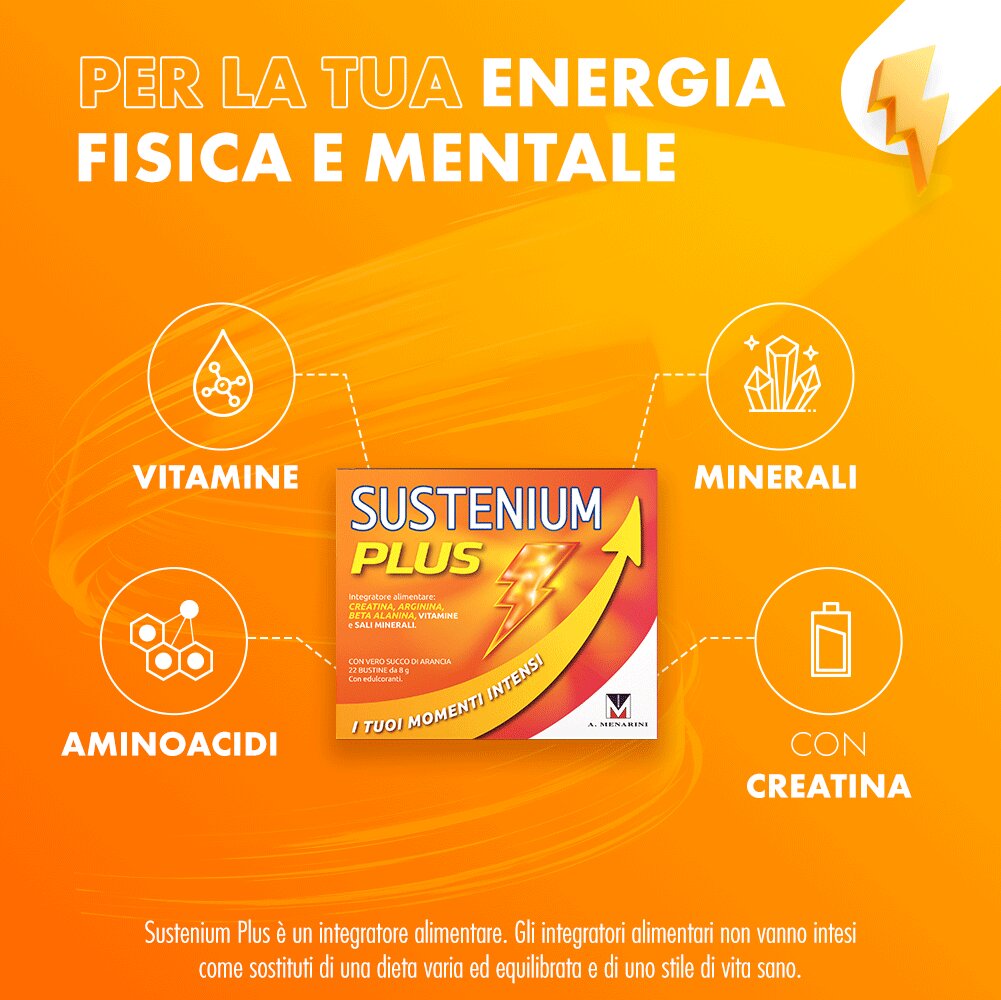 Sustenium Plus Intensive Formula energia e vitalità 22 bustine-14