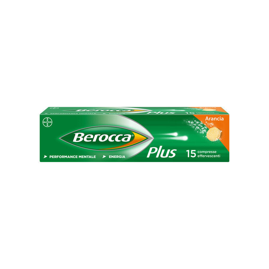 Berocca Plus Integratore Vitamine Minerali per Energia, Concentrazione, Memoria 15 Cpr Effervescenti-23