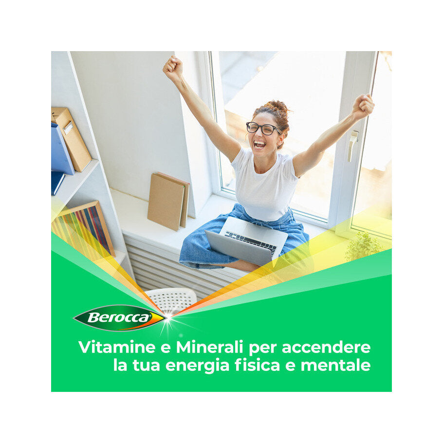 Berocca Plus Integratore Vitamine Minerali per Energia, Concentrazione, Memoria 15 Cpr Effervescenti-2