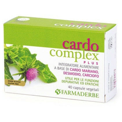 Cardo Complex Plus utile per le funzioni depurative ed epatiche 40 capsule-2