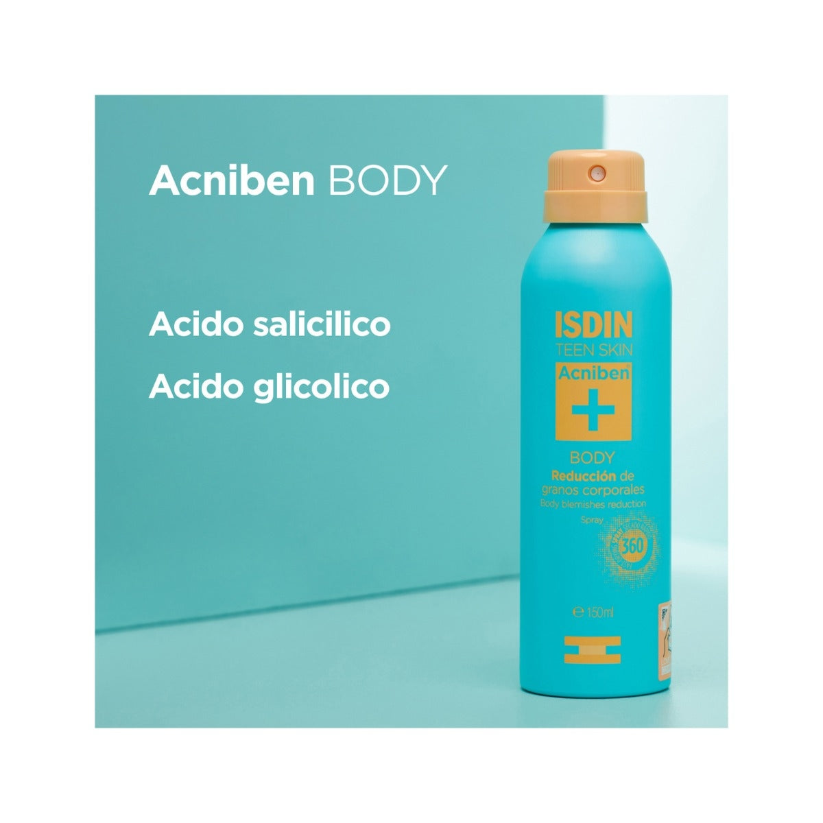 Isdin Acniben Body Spray Antiacne 150ml-11