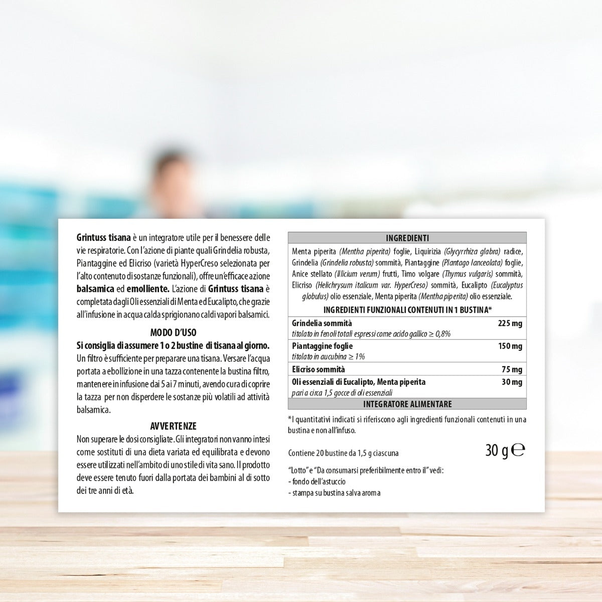 Aboca Grintuss tisana 20 bustine-6