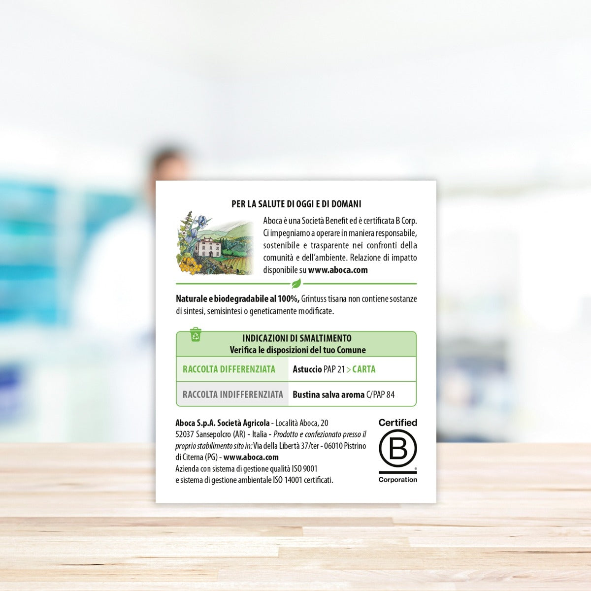 Aboca Grintuss tisana 20 bustine-8