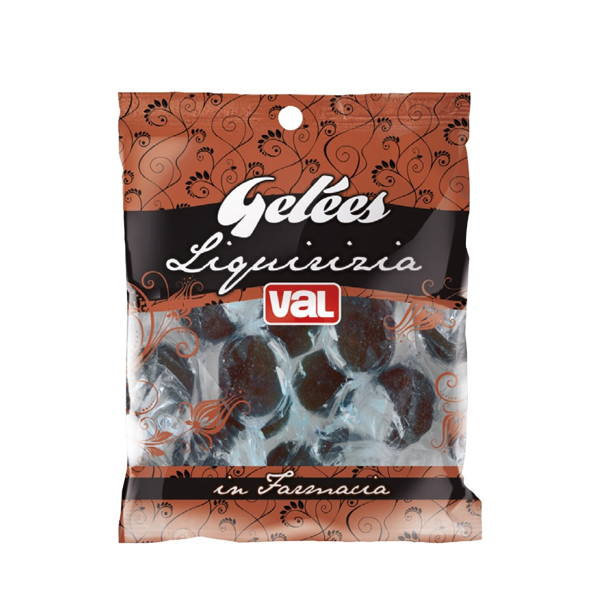 Val Caramelle Gelees Liquirizia 80g-1