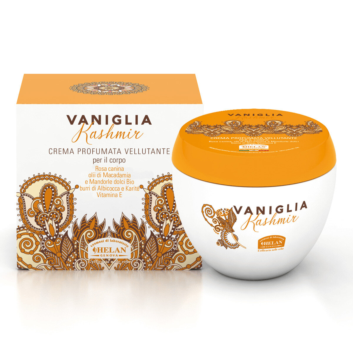 Helan Vaniglia Kashmir Crema Profumata Vellutante 200ml-4