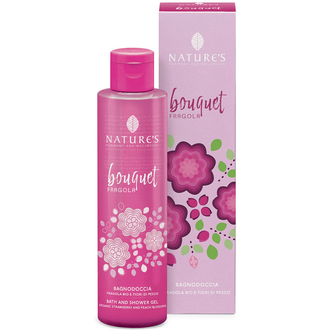 Nature's Bouquet Fragola Bagno Doccia 200ml-1