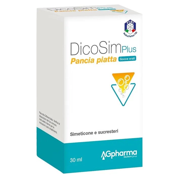 Dicosim Plus 30ml - Soluzione Antisettica e Disinfettante-1