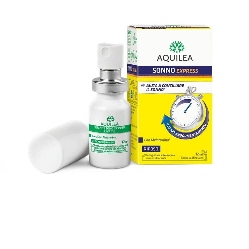 Aquilea Sonno Express a base di Melatonina 12ml-2