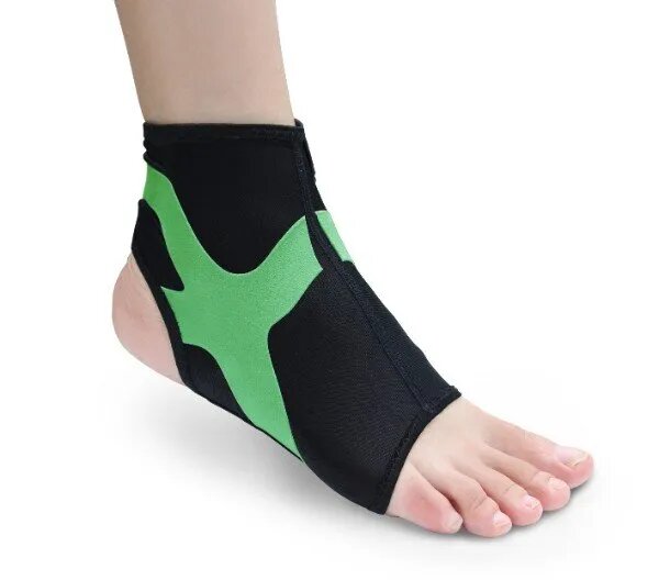 Orione Cavigliera Con Taping Integrato Power Band Nero Sinistro Taglia M 489-1