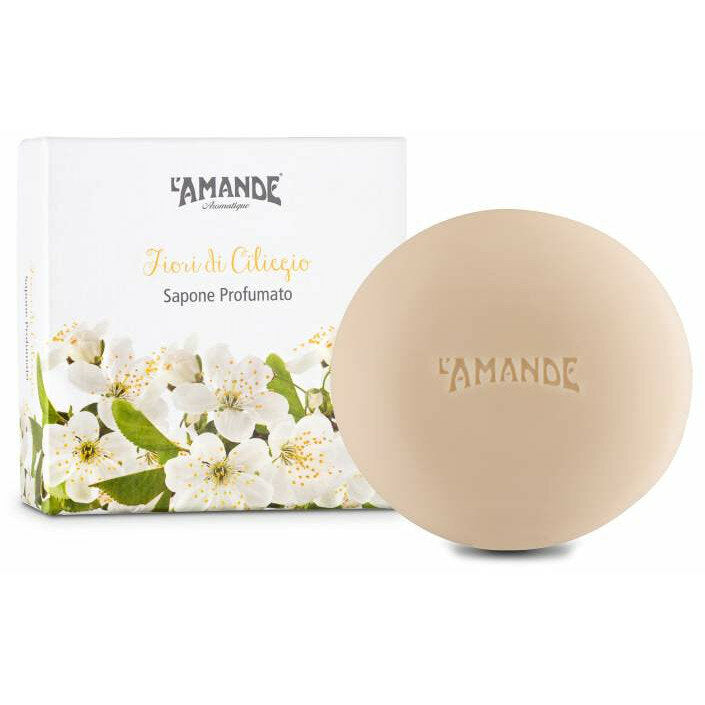 L'Amande Fiori di Ciliegio Sapone Profumato 150g-2