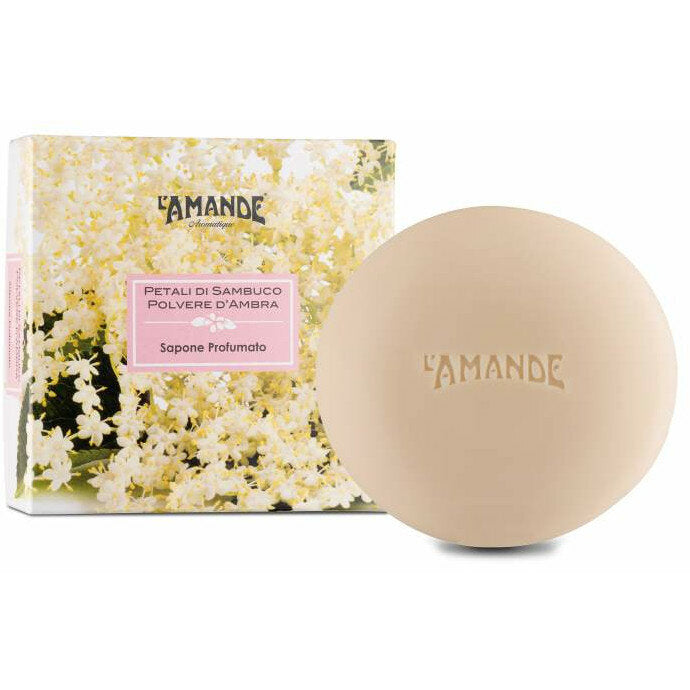 L'Amande Sambuco & Ambra Sapone Profumato 150g-2