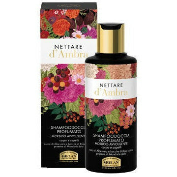 Helan Nettare d'Ambra Shampoo doccia profumato avvolgente 200ml-2