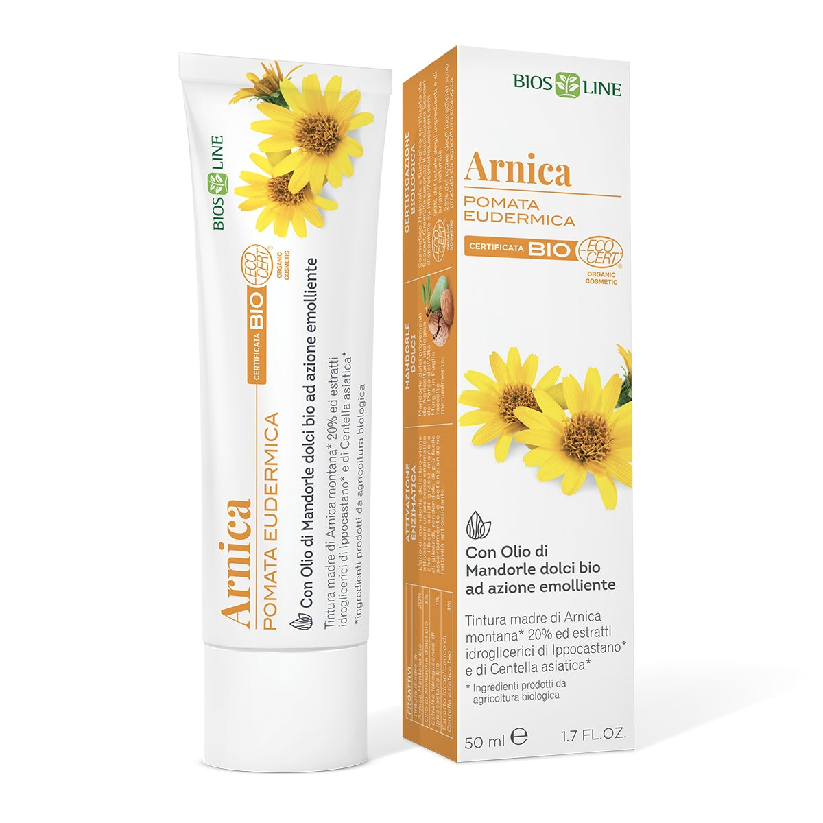 Biosline Arnica Pomata Eudermica Bio 50ml-3