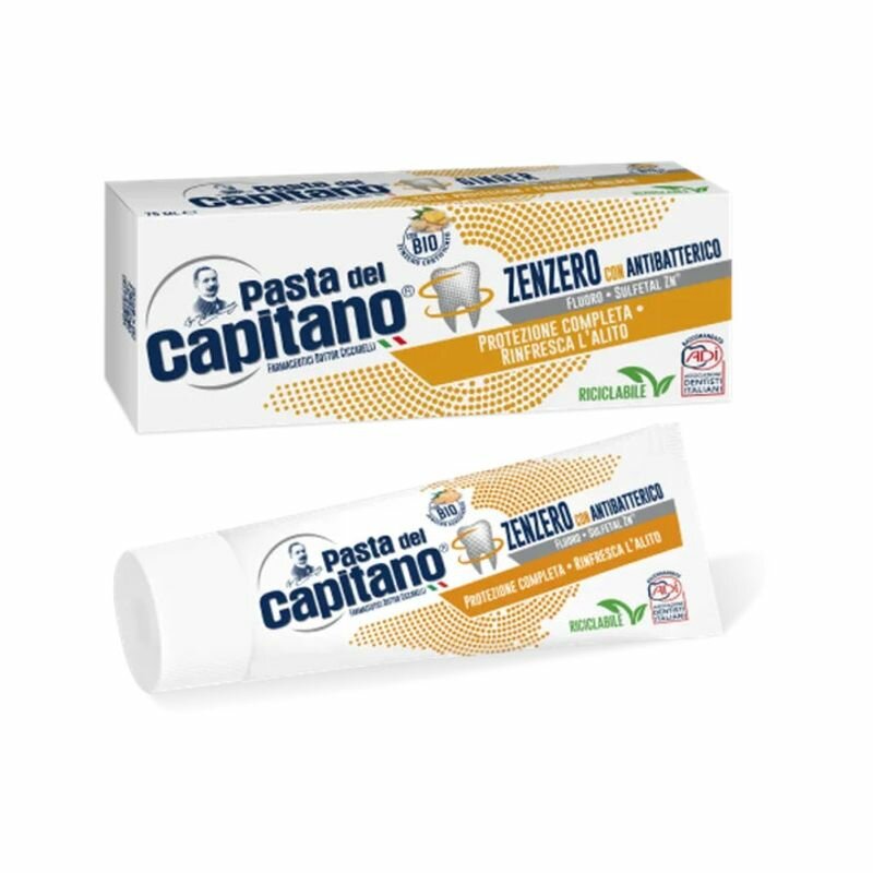 Pasta Del Capitano Dentifricio Allo Zenzero Con Antibatterico 100ml-1