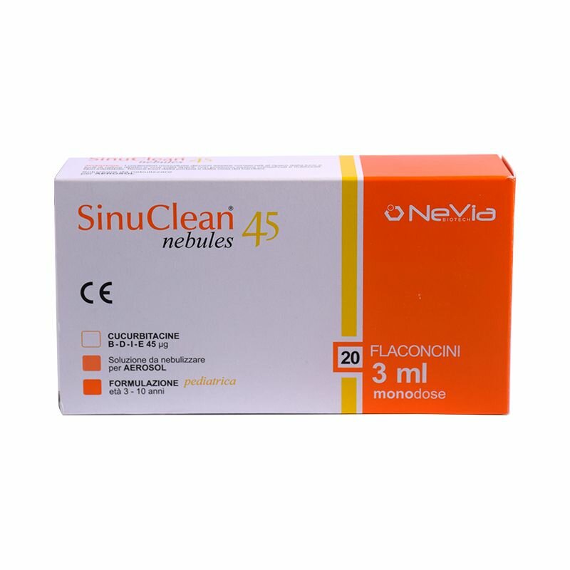 Sinuclean Nebules 45 soluzione nasale non sterile 20 flaconi-1