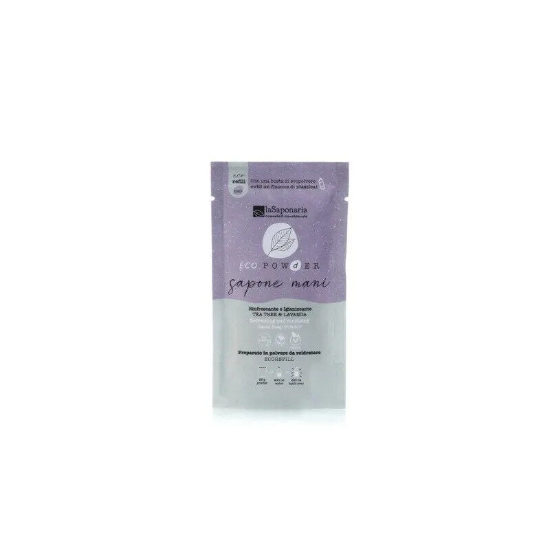 La Saponaria Ecopowder Sapone Mani In Polvere Tea Tree&Lavanda 25g-1