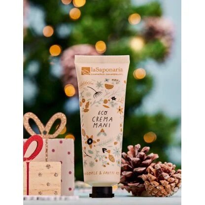 La Saponaria Eco Crema Mani Mandorle e Frutti Rossi 40ml-2
