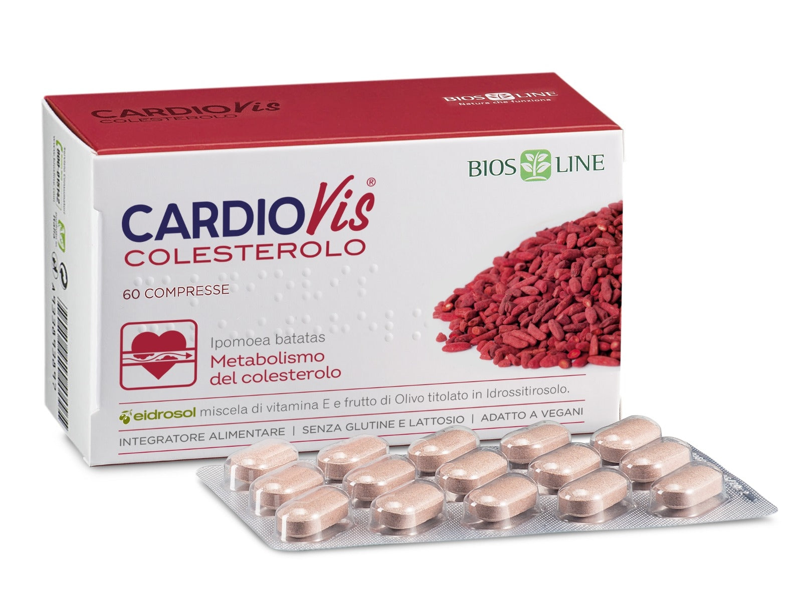 Cardiovis Colesterolo 60 Compresse - Controllo Colesterolo-3