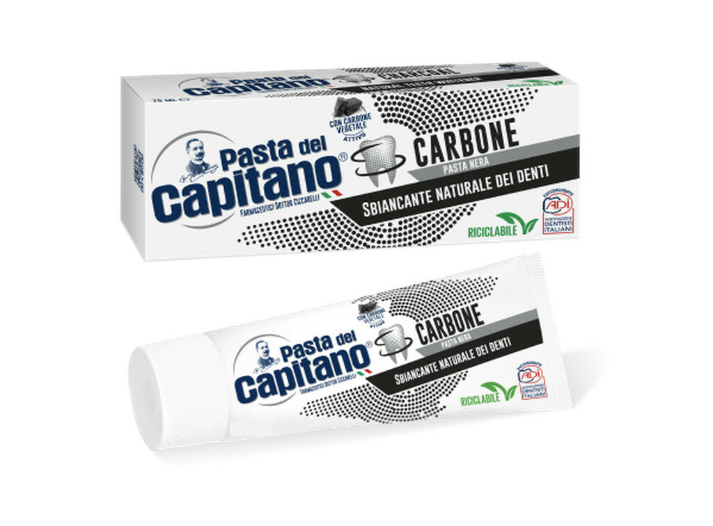 Pasta Del Capitano Dentifricio Carbone Vegetale Attivo 100ml-2