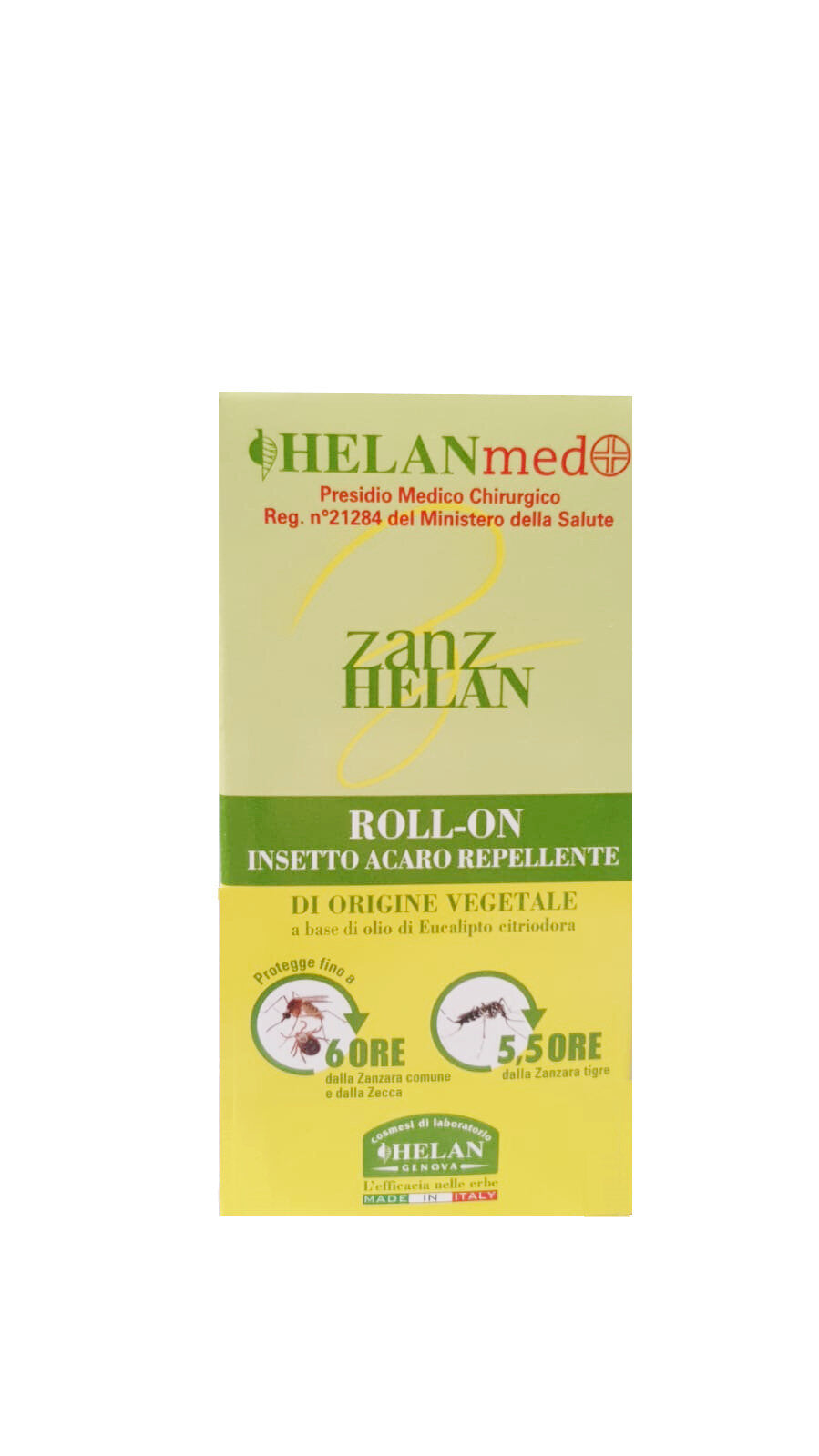 Helan Zanzhelan Roll On Insetto Acaro Repellente 50ml-1