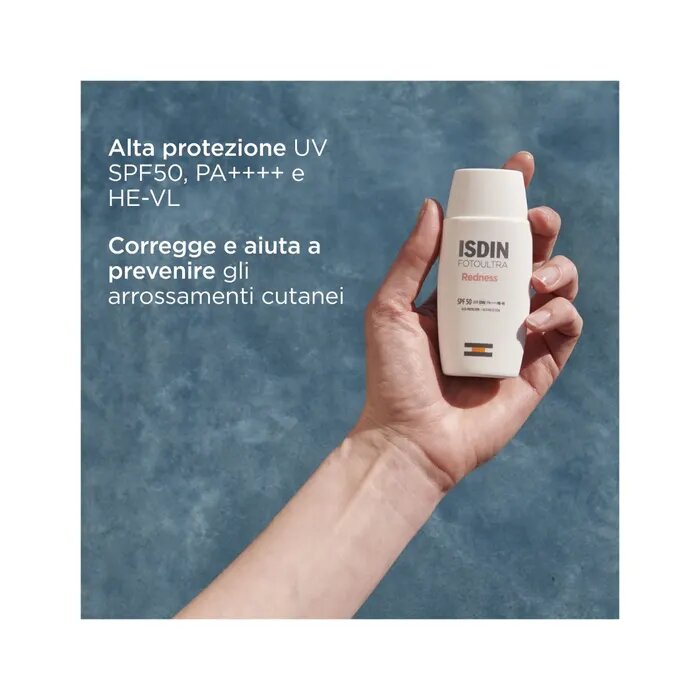 Isdin Foto Ultra Redness SPF50 Fotoprotezione Viso 50ml-4