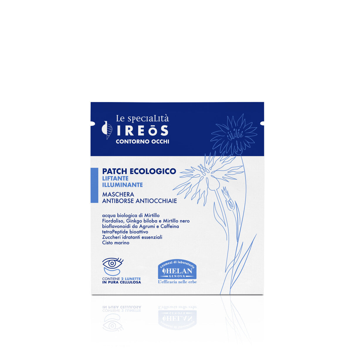 Helan Ireos Contorno Occhi patch ecologico liftante illuminante 2 pezzi-1