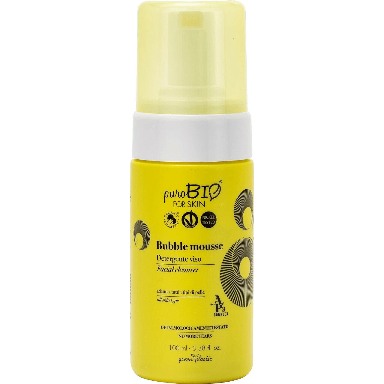 PuroBio Bubble Mousse detergente viso 100ml-2