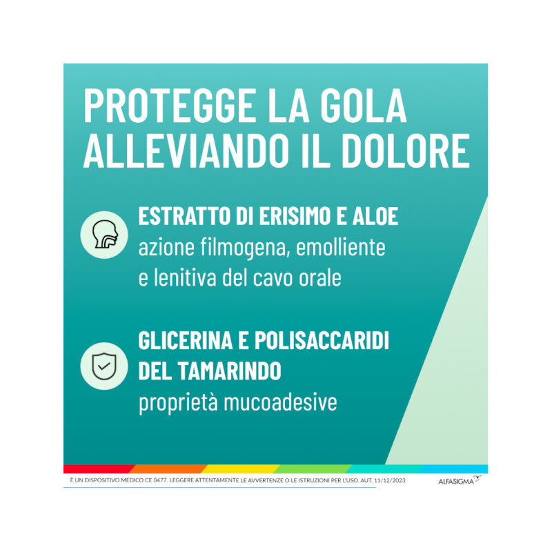 Neoborocillina Gola Junior gusto Fragola 15 pastiglie gommose-4