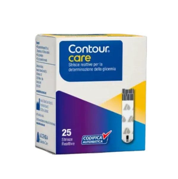 Contour Care Strisce Reattive 25 Pezzi-1
