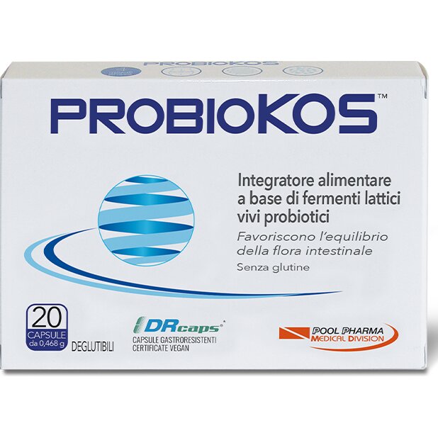 Probiokos per l’equilibrio della flora intestinale 20 capsule-2
