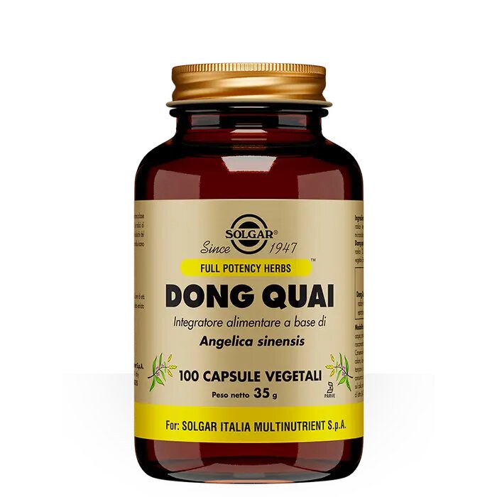 Solgar Dong Quai 100 Capsule Vegetali-2