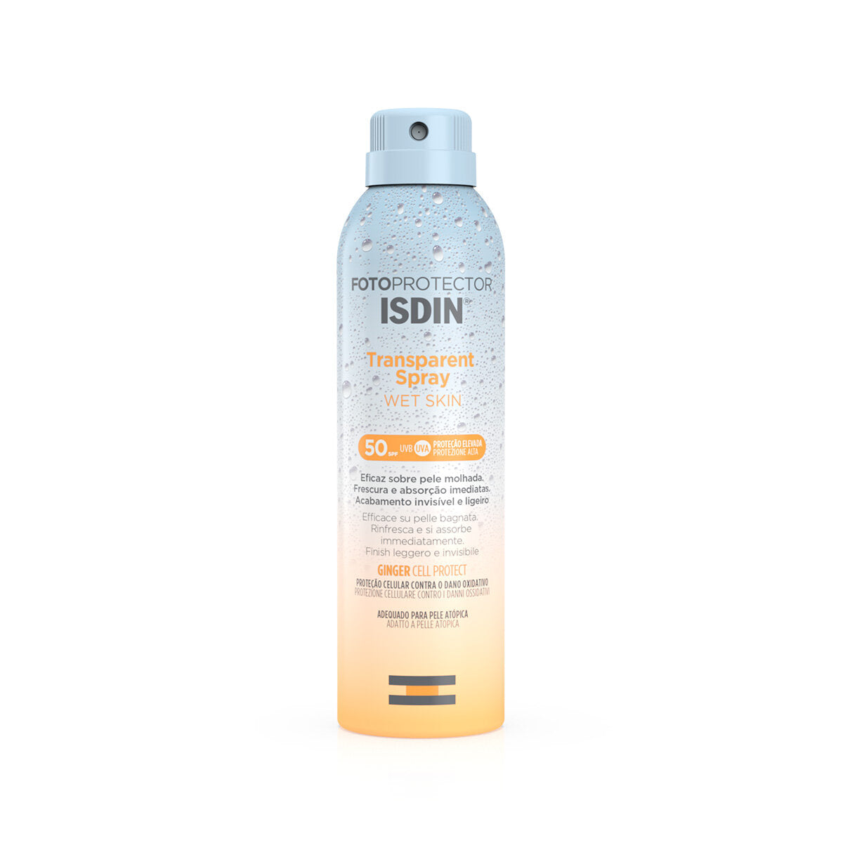 Isdin Fotoprotector Corpo Transparent Wet Skin SPF50 250ml-8