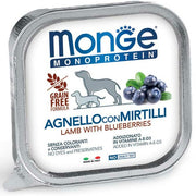 Monge Monoprotein Agnello Con Mirtilli Cibo Umido Per Cani Adulti 150g-2