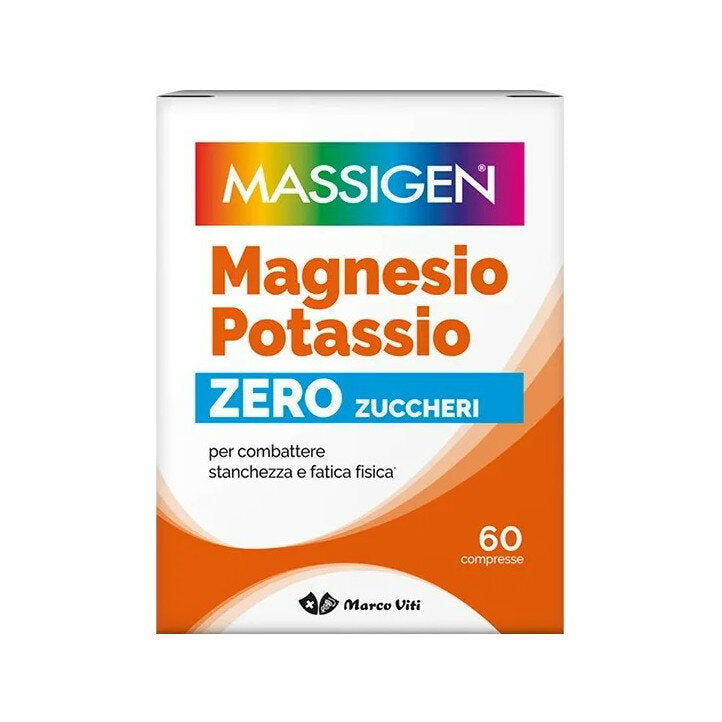 Massigen Magnesio e Potassio Senza Zuccheri 60 compresse-2