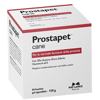 Prostapet cane per la normale funzione della prostata 60 bustine-2