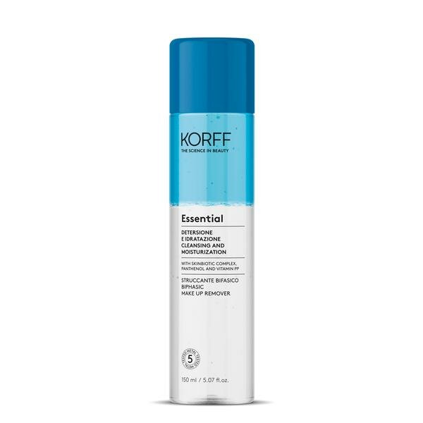 Korff Essential Struccante Bifasico per viso occhi e labbra 150ml-2