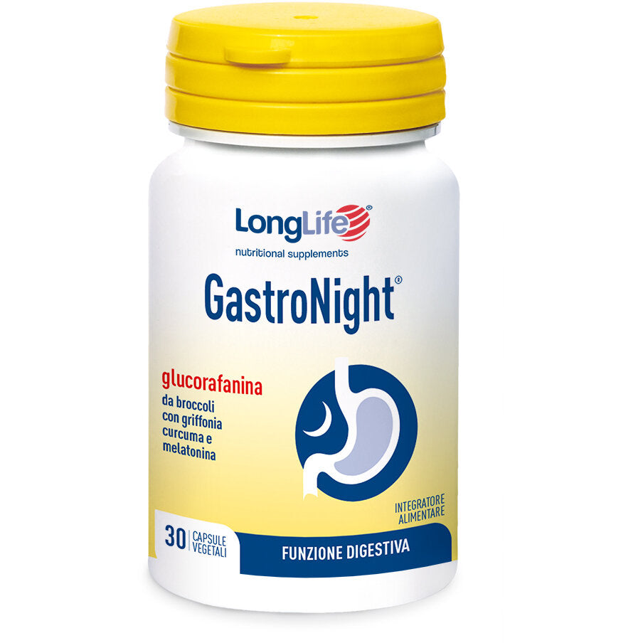Longlife GastroNight per la funzione digestiva e il sonno 30 capsule-2