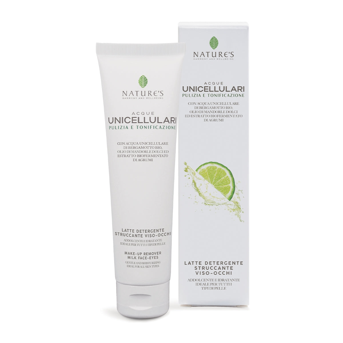Nature's Acque Unicellulari Latte Detergente Struccante Viso/Occhi 150ml-2