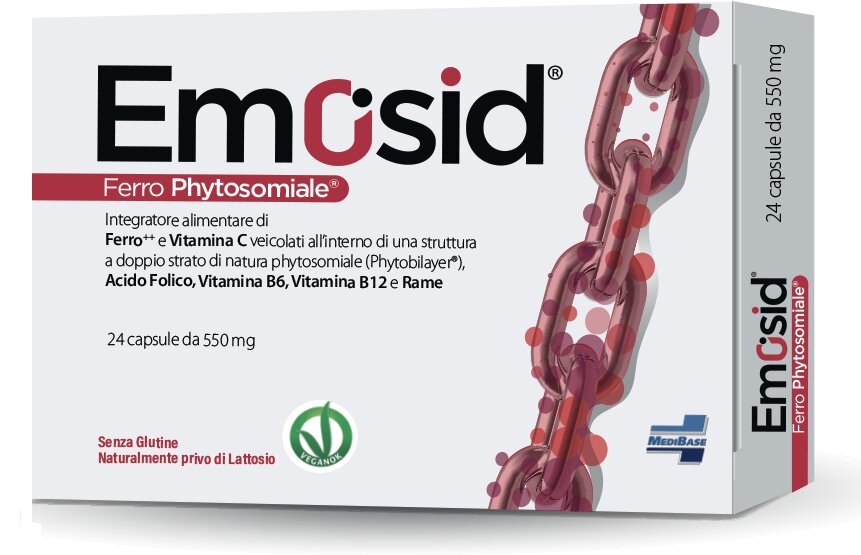 Emosid integratore di ferro 24 capsule-2