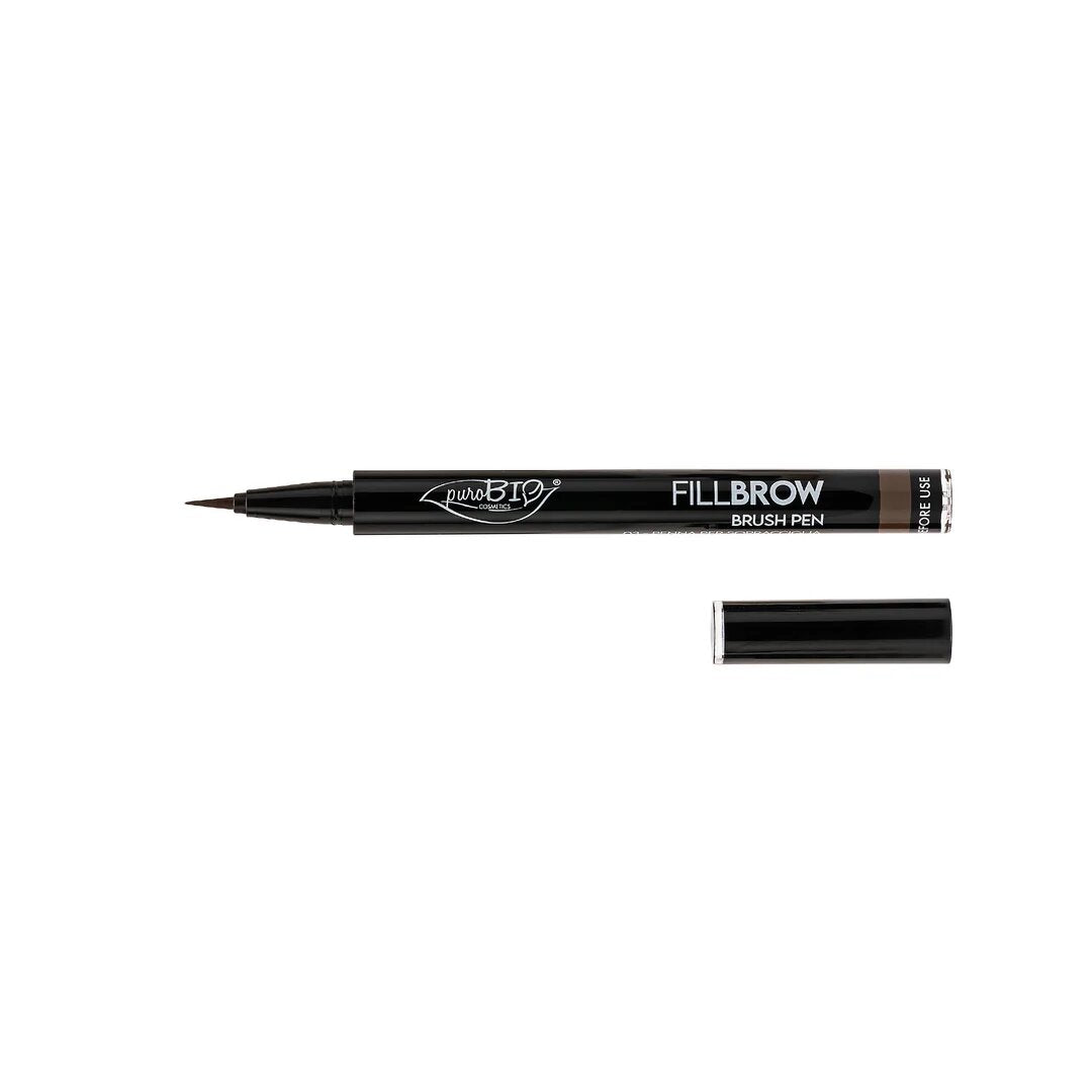 Purobio Fillbrow Penne Sopracciglia 03 Castano Scuro-2