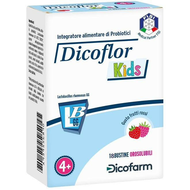 Dicoflor Kids integratore probiotico 18 bustine-2