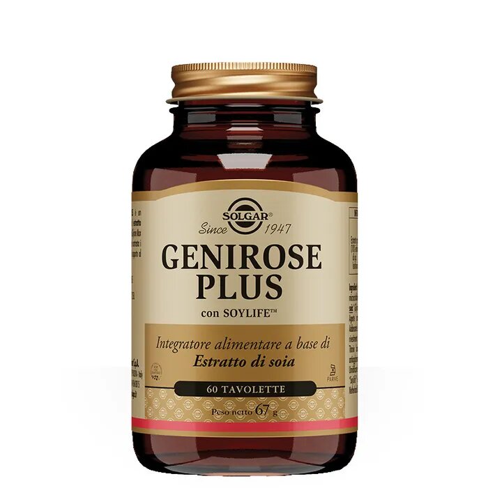 Genirose Plus Solgar 60 Tavolette-2