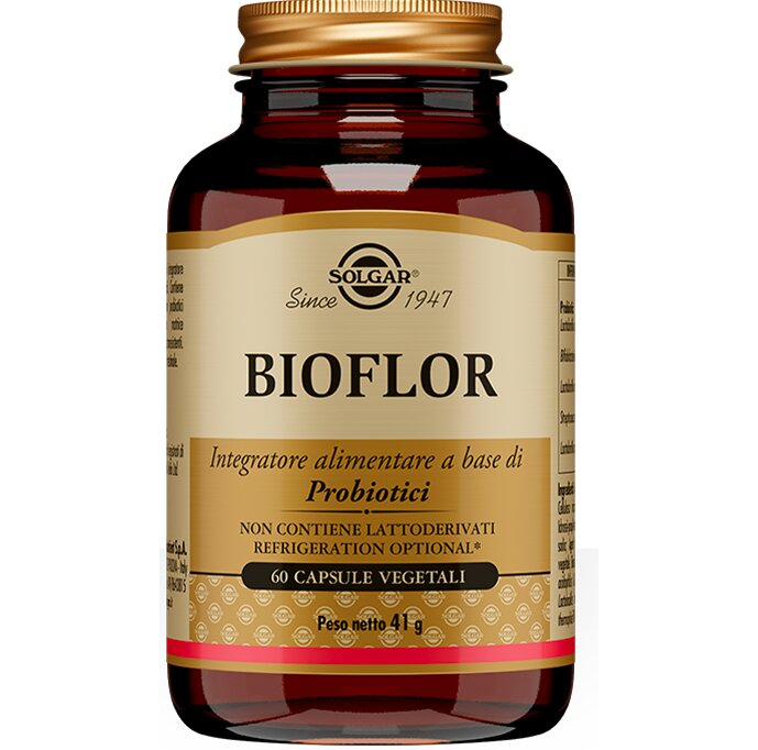Solgar Bioflor per l'equilibrio della flora intestinale 60 capsule vegetali-2