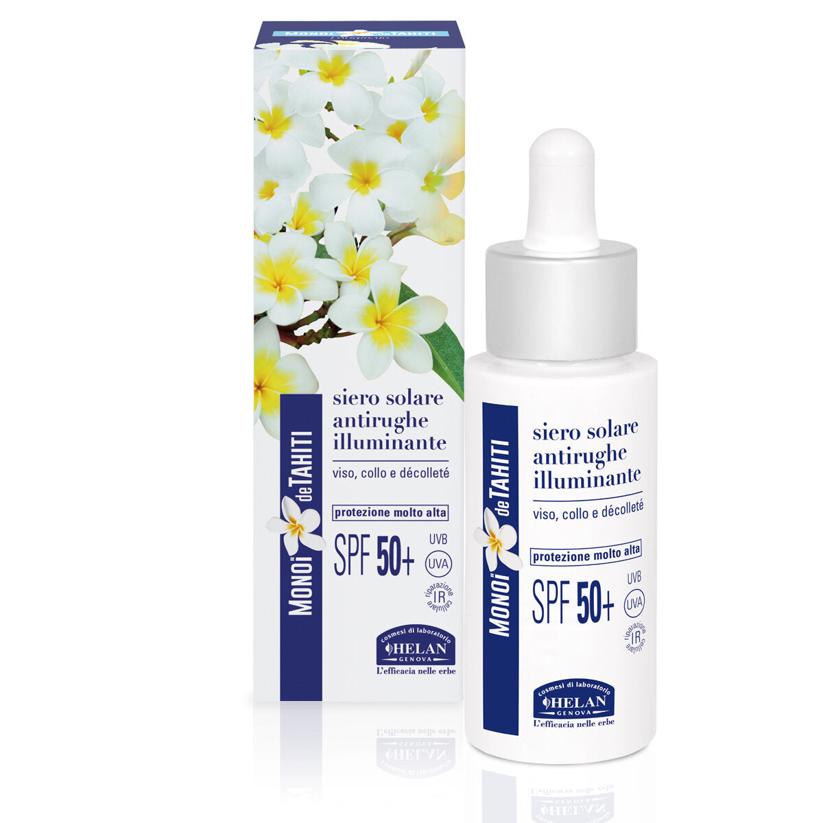 Helan Monoi De Tahiti Siero Solare Antirughe Illuminante 30ml SPF50+-1