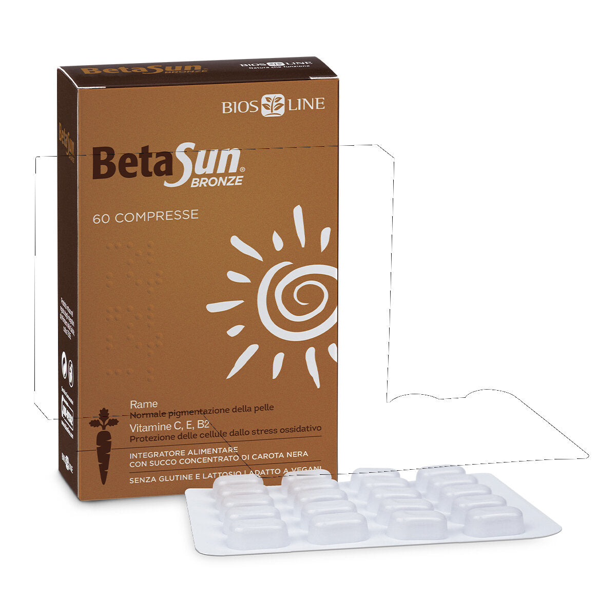 Biosline BetaSun Bronze 60 compresse-2