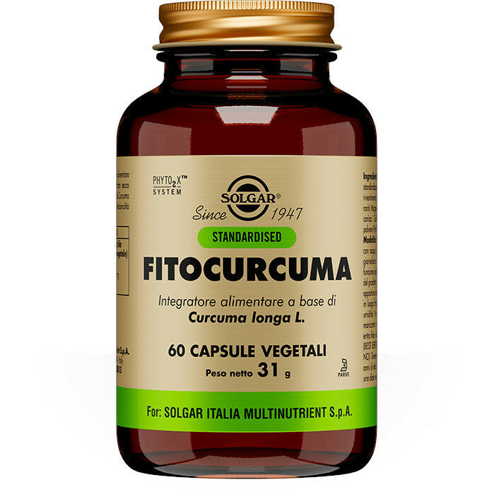 Solgar Fitocurcuma integratore alimentare 60 capsule-2