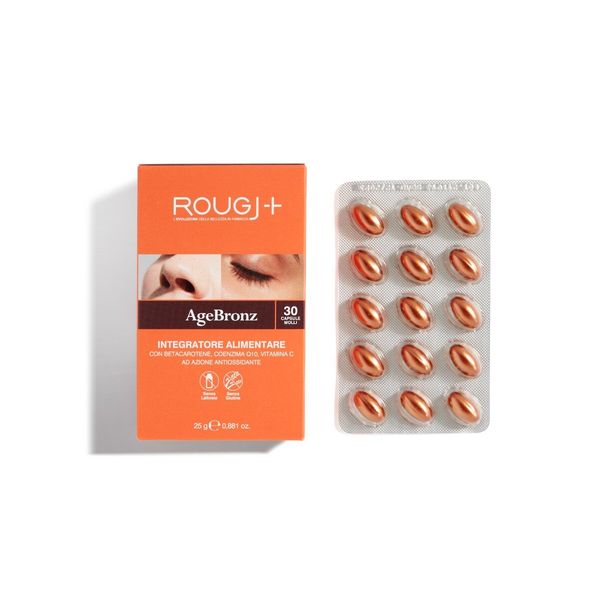 Rougj AgeBronz integratore alimentare 30 capsule-2