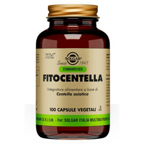 Solgar Fitocentella per la funzionalità del microcircolo 100 capsule vegetali-2