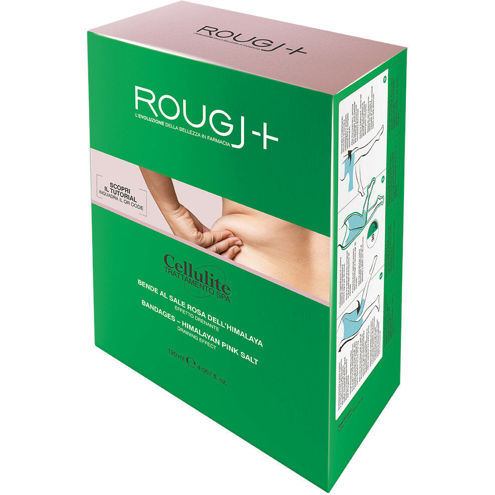 Rougj Trattamento Spa bende corpo anti-cellulite al Sale Rosa dell'Himalaya 2 pezzi-2