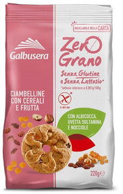 Zerograno Frollini Cereali Frutta 220 g-0